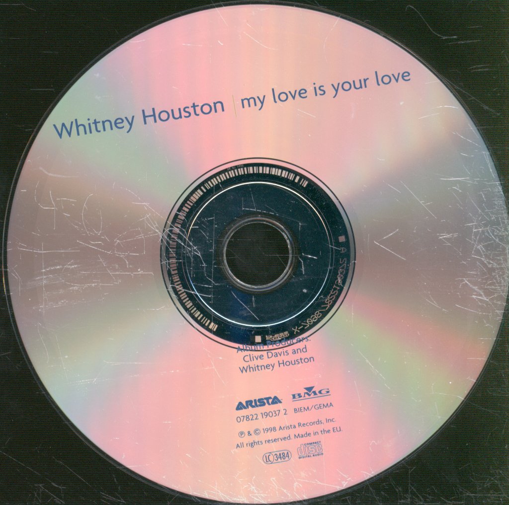 Whitney Houston - My Love Is Your Love - Cd