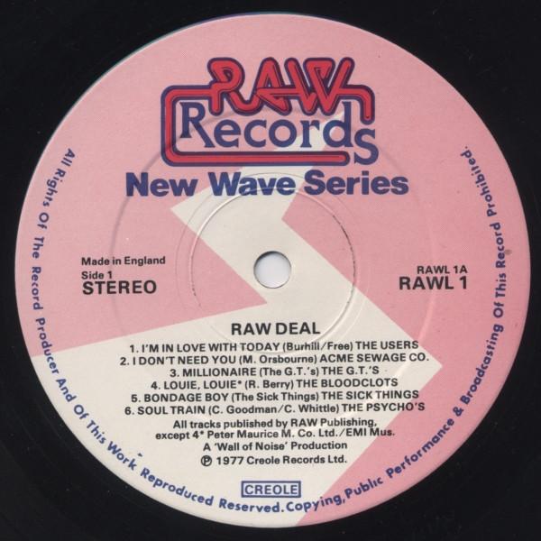 Various Artists - Raw Deal! - Lp