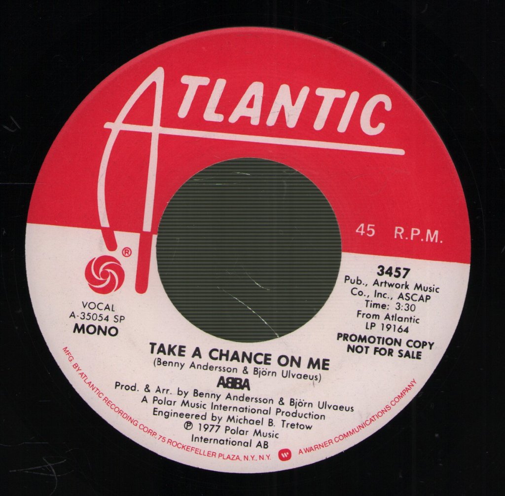 ABBA - Take A Chance On Me - 7 Inch