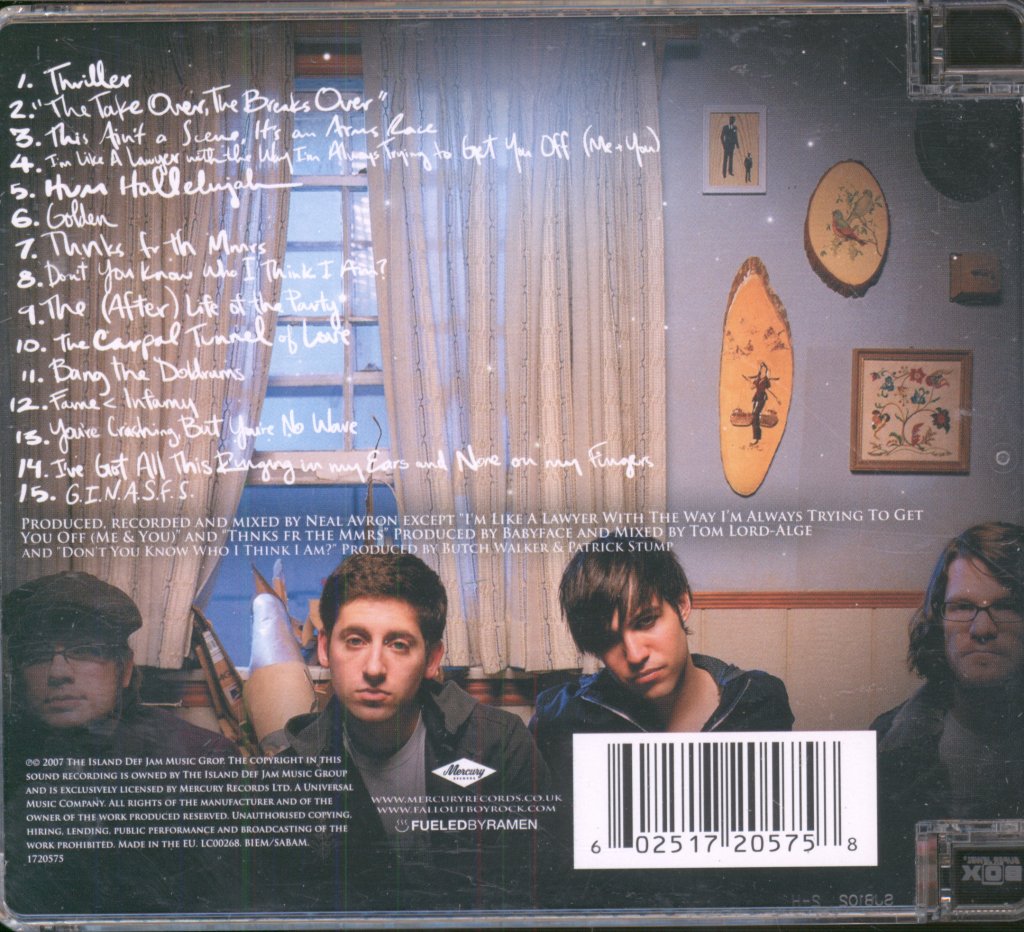 Fall Out Boy - Infinity On High - Cd