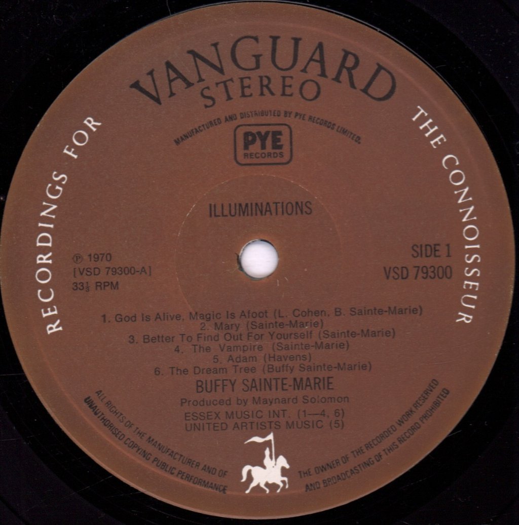 Buffy Sainte Marie - Illuminations - Lp