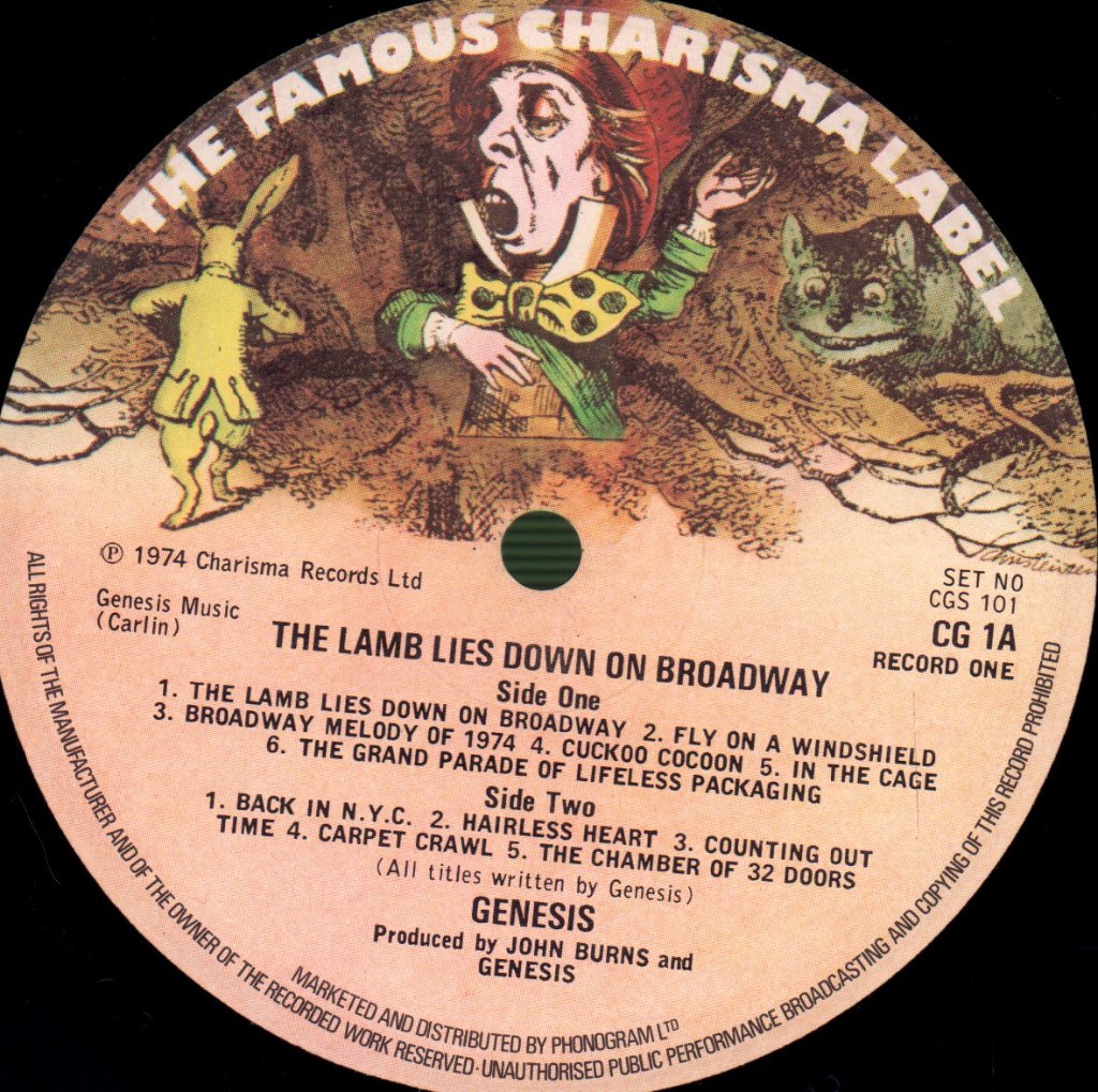 Genesis - Lamb Lies Down On Broadway - Double Lp