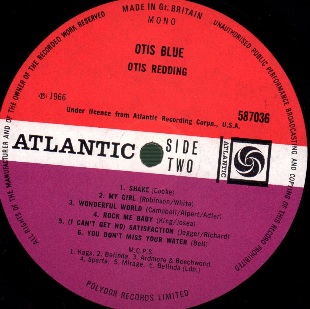 Otis Redding - Otis Blue / Sings Soul - Lp