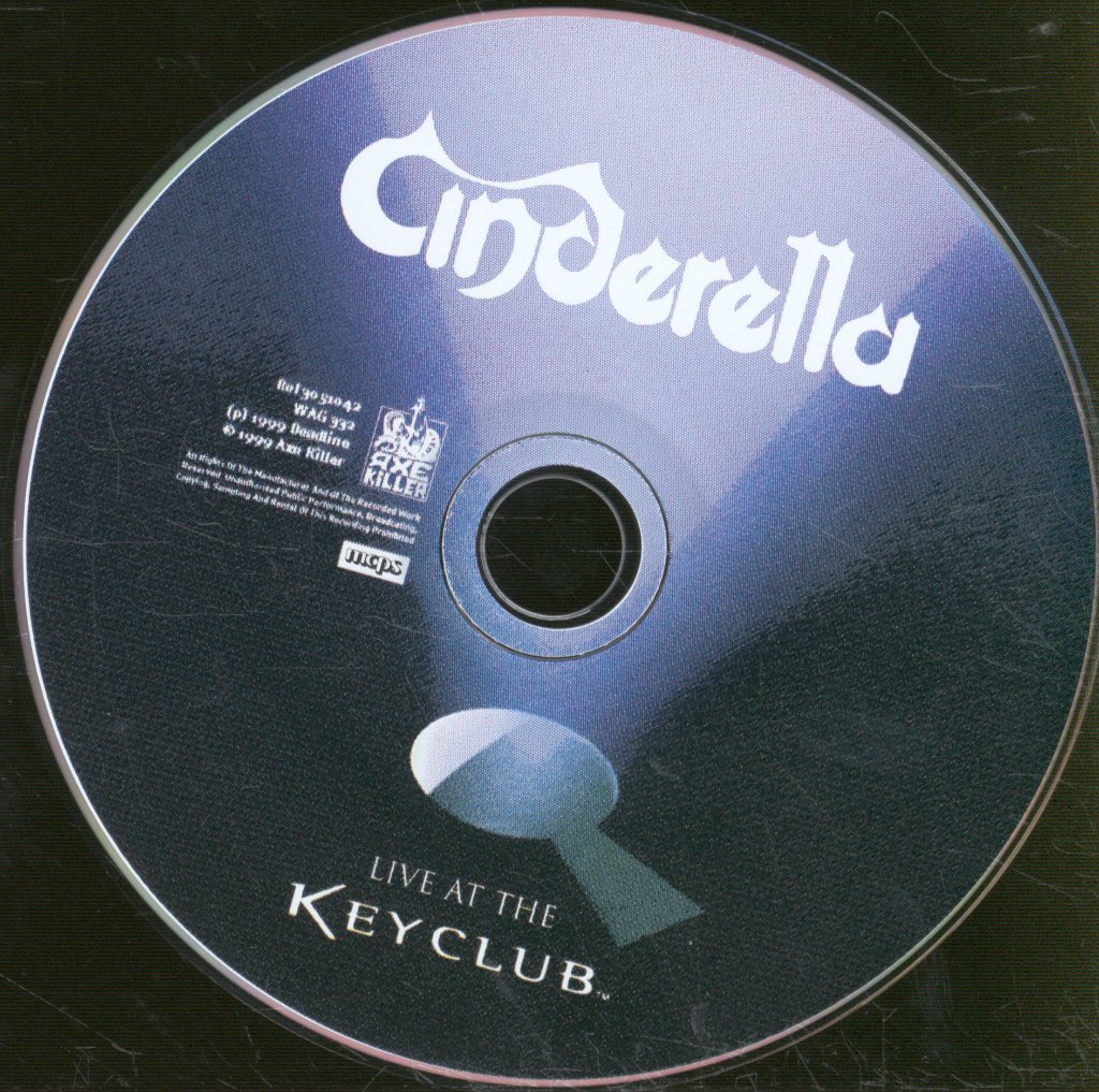 Cinderella - Live At The Key Club - Cd