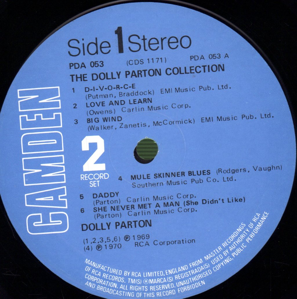 Dolly Parton - Collection - Double Lp