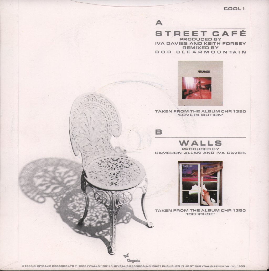Icehouse - Street Cafe - 7 Inch
