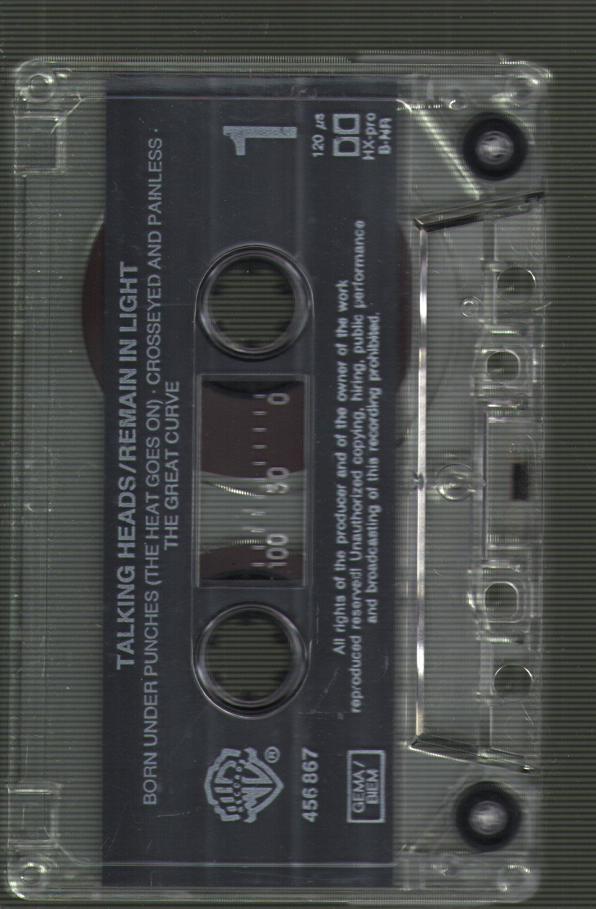 Talking Heads - Remain In Light - Cassette