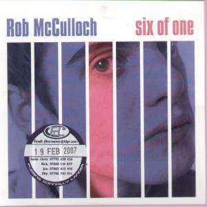 Rob Mcculloch - Six Of One - Cdr