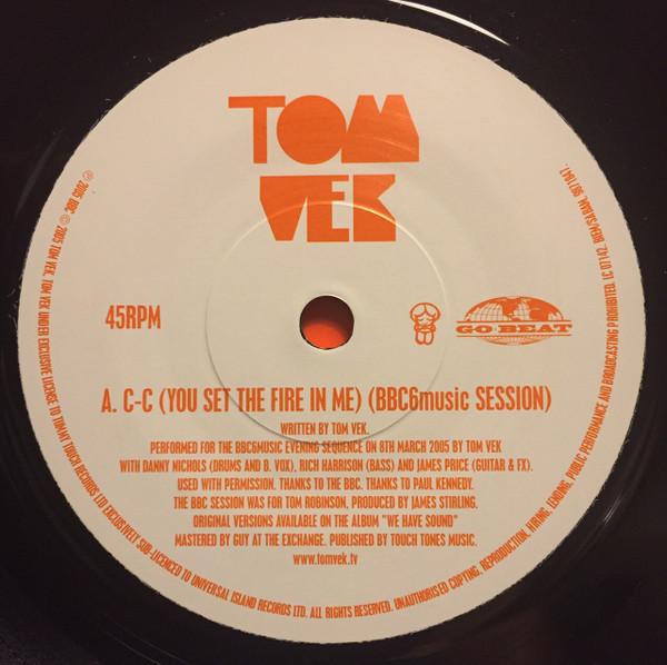 Tom Vek - C-C (You Set The Fire In Me) - 7 Inch
