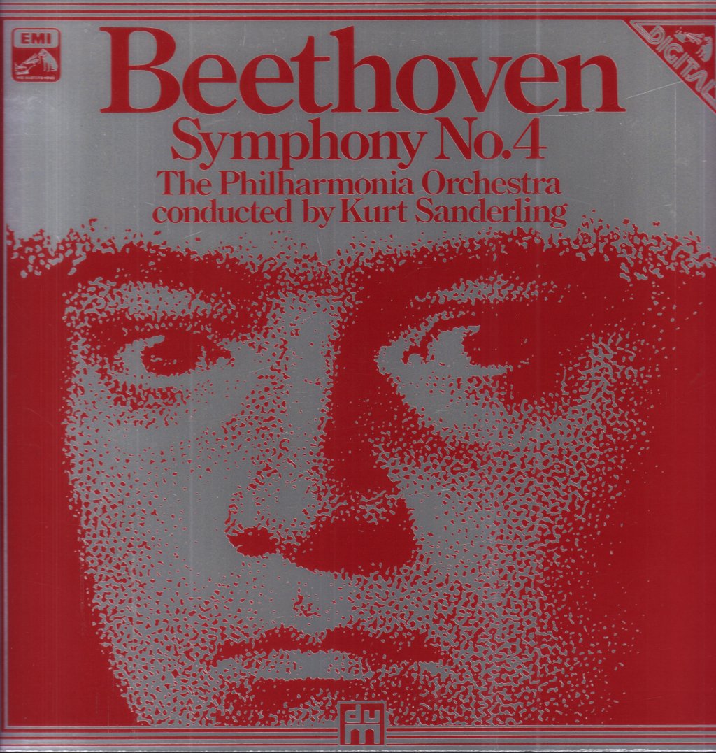 Kurt Sanderling / Philharmonia Orchestra - Beethoven - Symphony No.4 - Lp