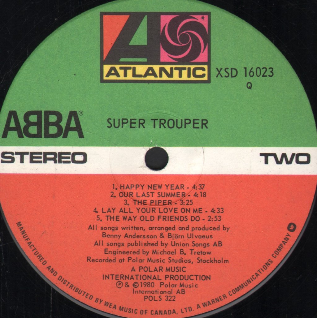 ABBA - Super Trouper - Lp