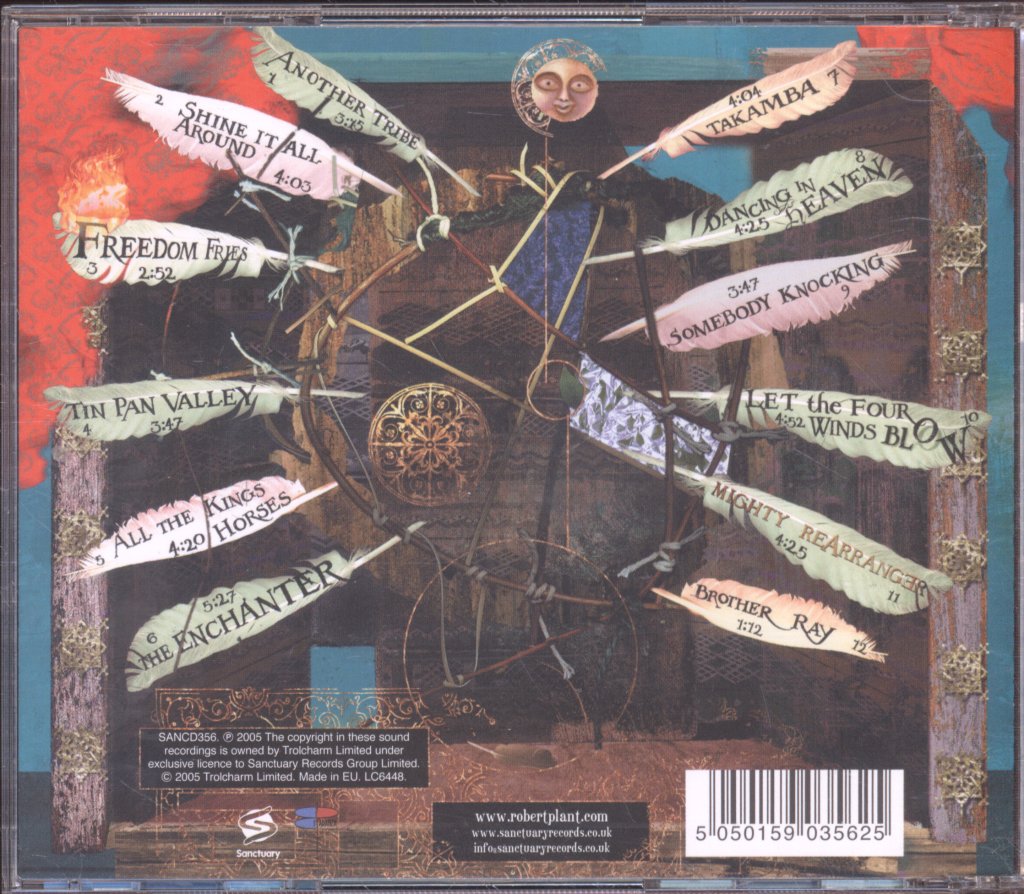 Robert Plant And The Strange Sensation - Mighty Rearranger - Cd