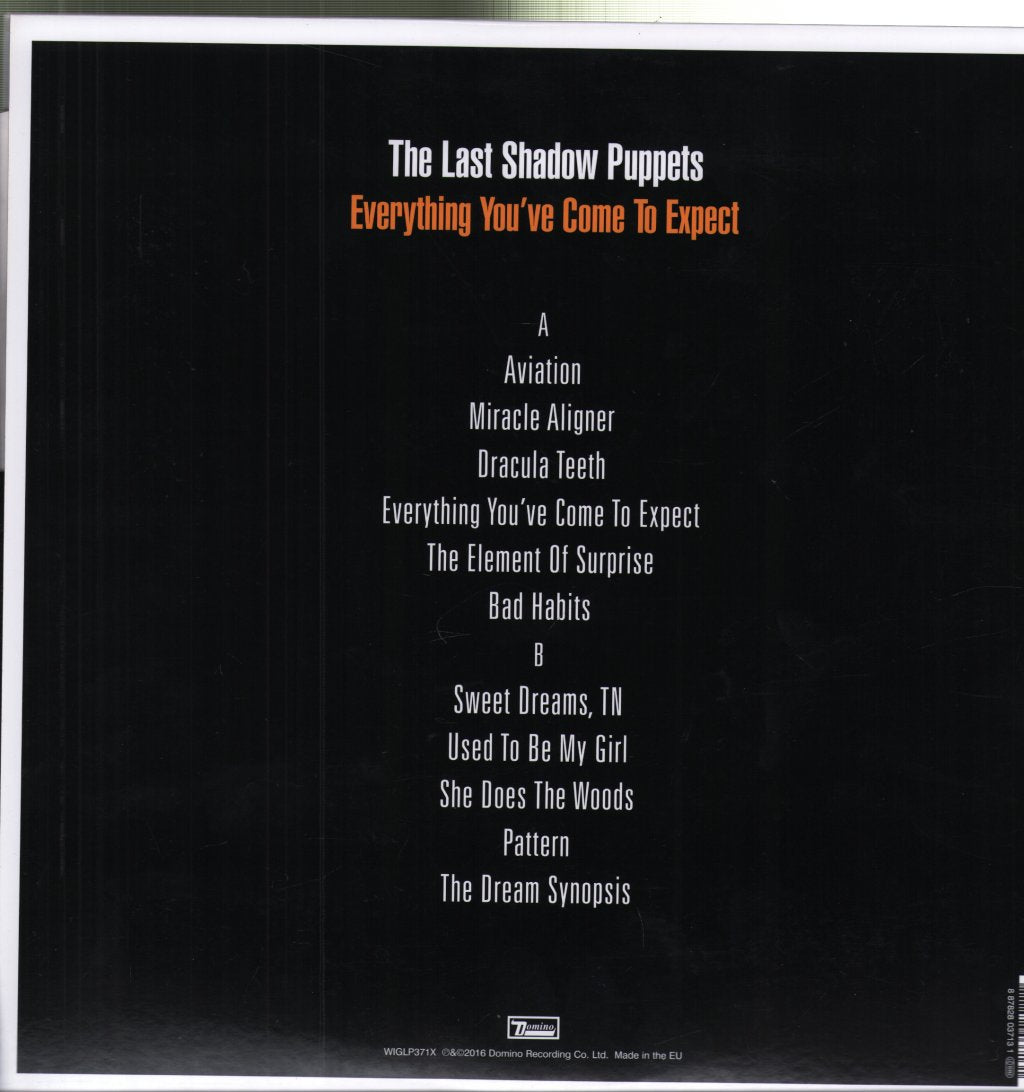 Last Shadow Puppets - Everything You've Come To Expect - Lp