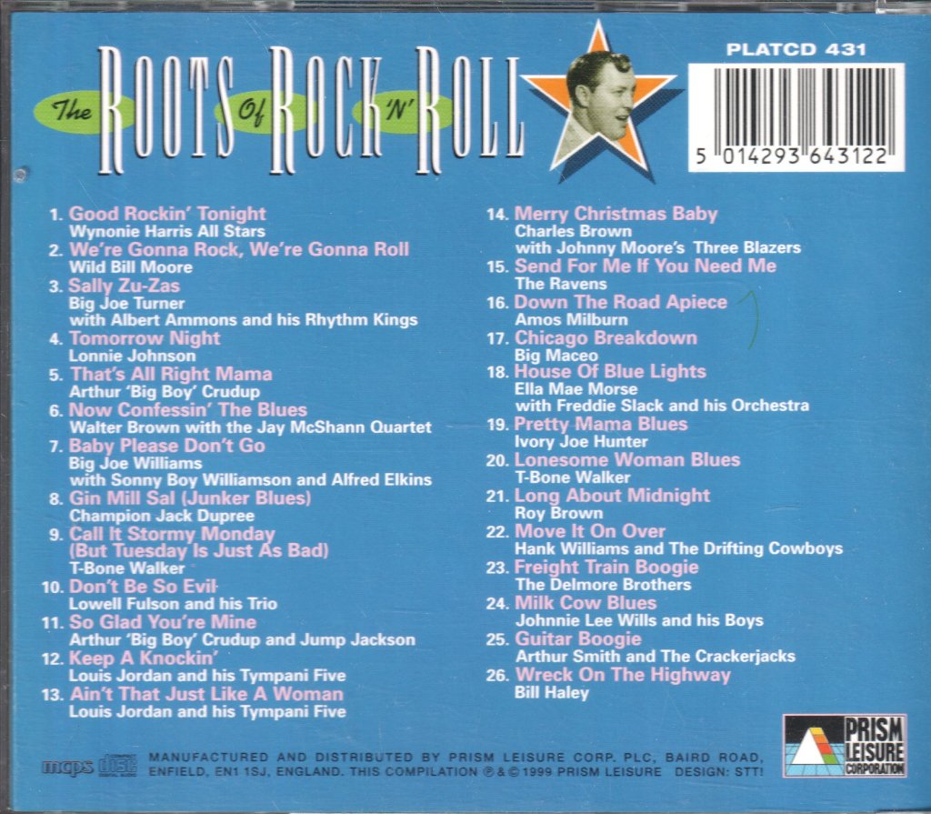 Various Artists - Roots Of Rock N Roll - Cd