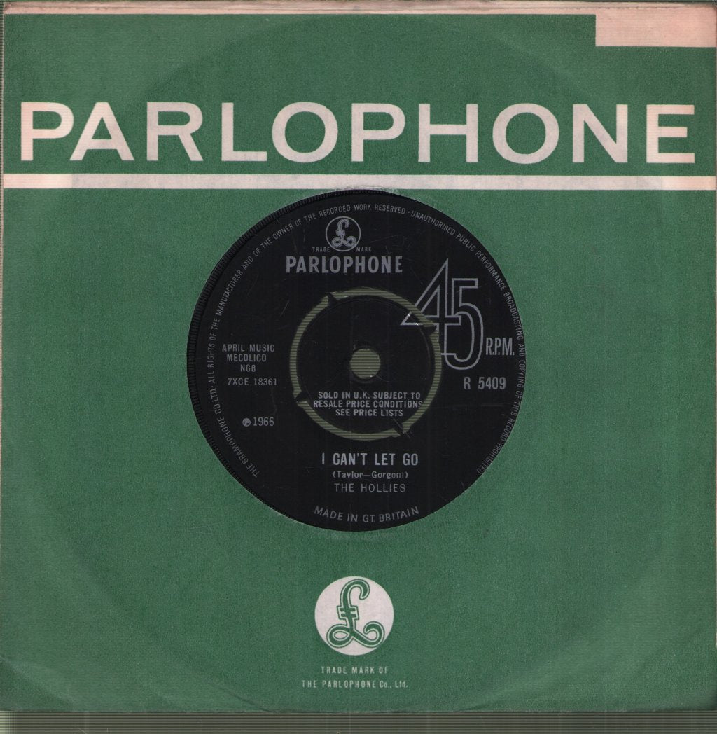 Hollies - I Can't Let Go - 7 Inch