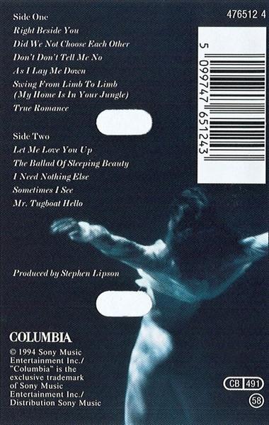 Sophie B Hawkins - Whaler - Cassette