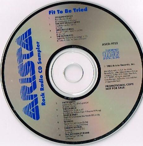 Various Artists - Fit To Be Tried Arista's Fall Rock Sampler - Cd