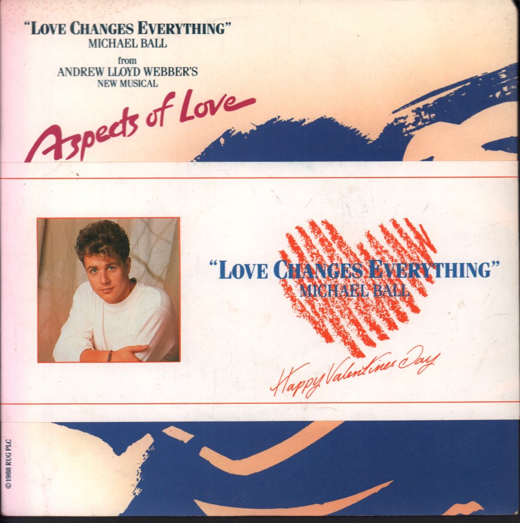 Michael Ball - Love Changes Everything - 7 Inch