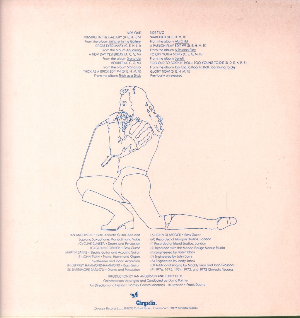 Jethro Tull - Repeat Best Of Vol 2 - Lp