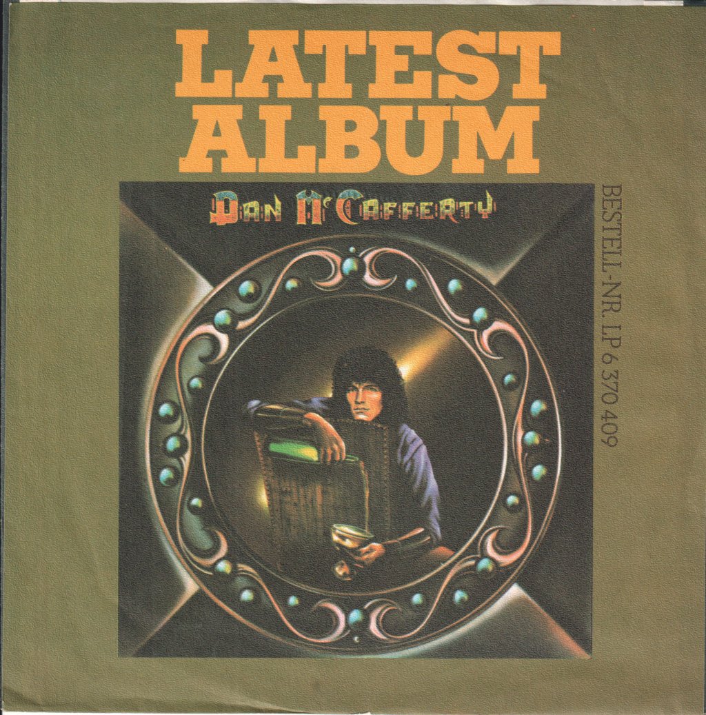 Dan Mccafferty - Out Of Time - 7 Inch