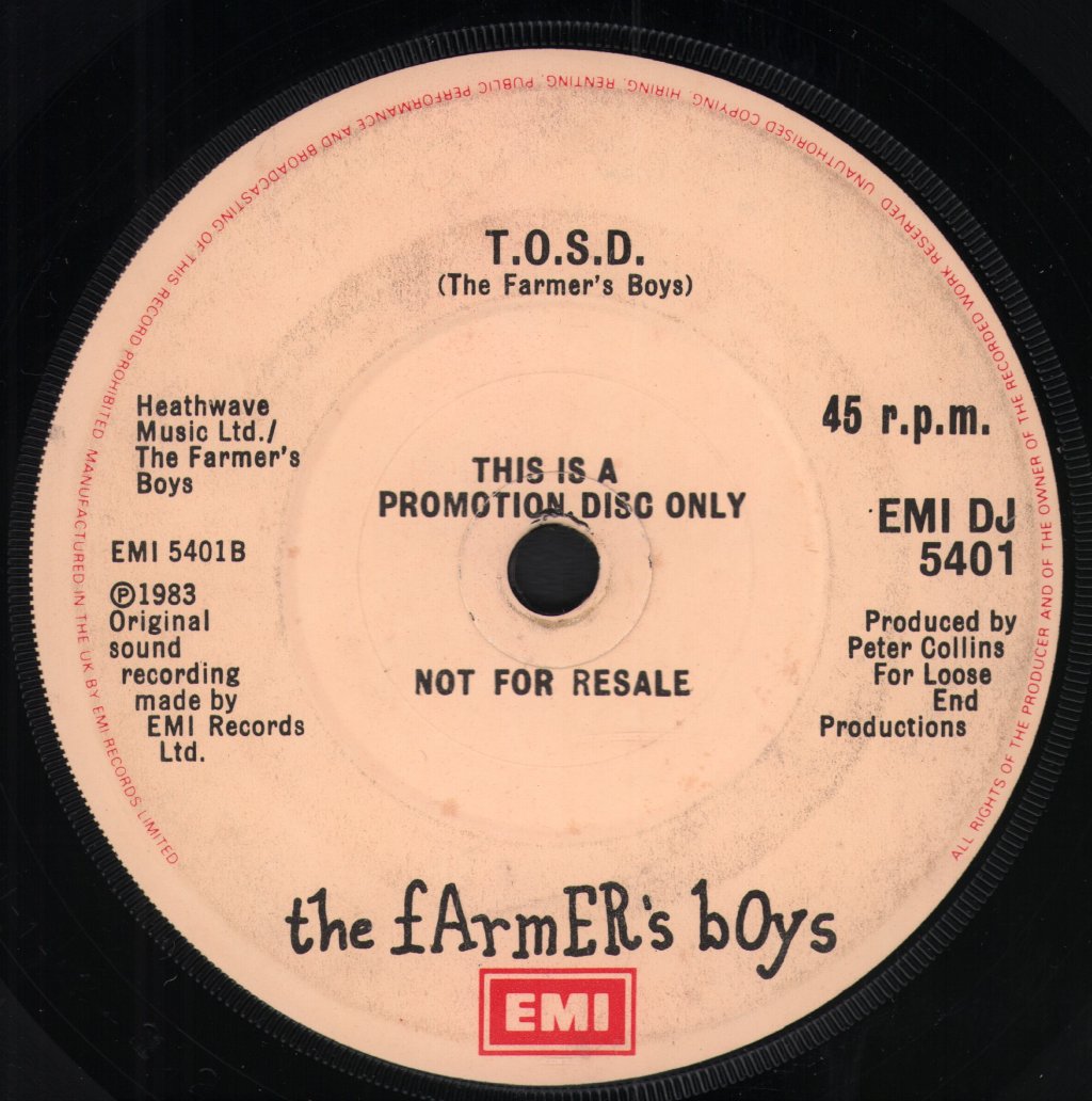 Farmer's Boys - For You - 7 Inch