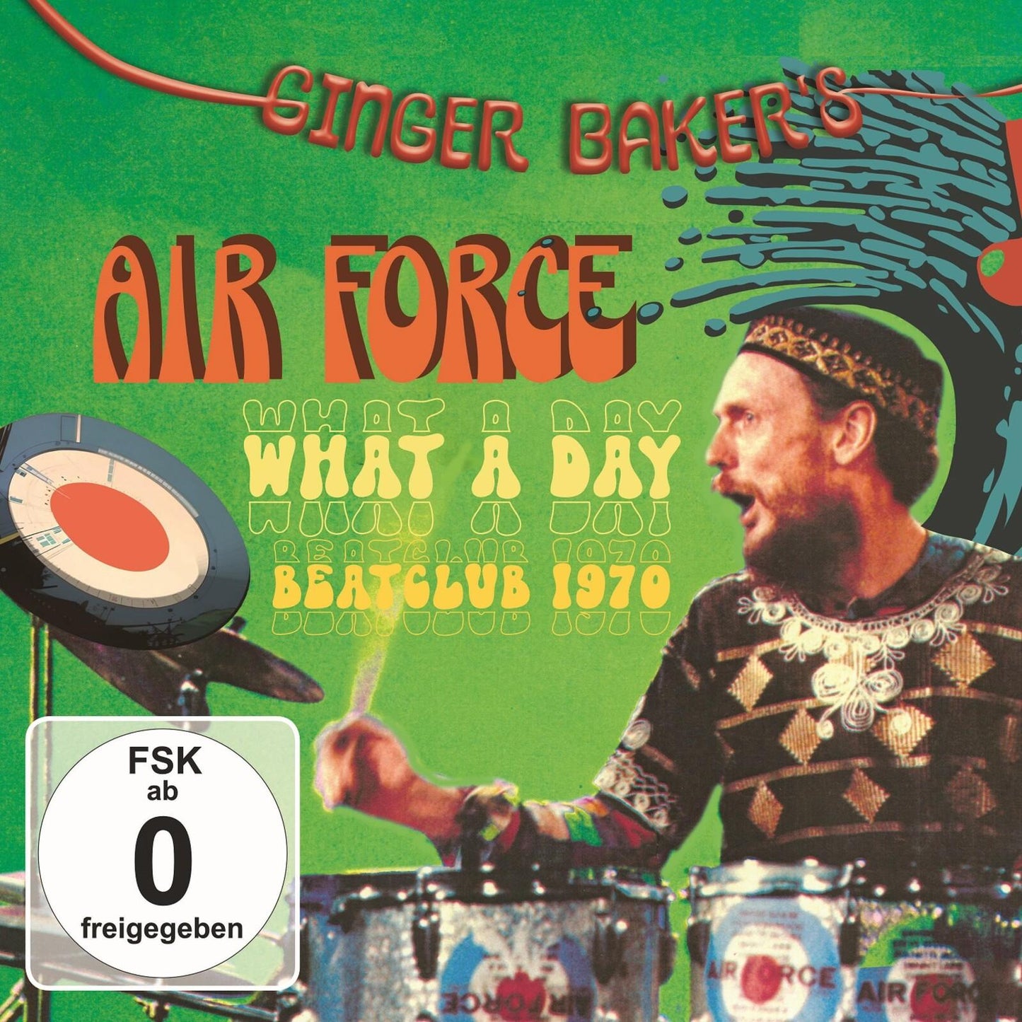 Ginger Baker's Air Force - What A Day (Beat Club 1970) - Cd