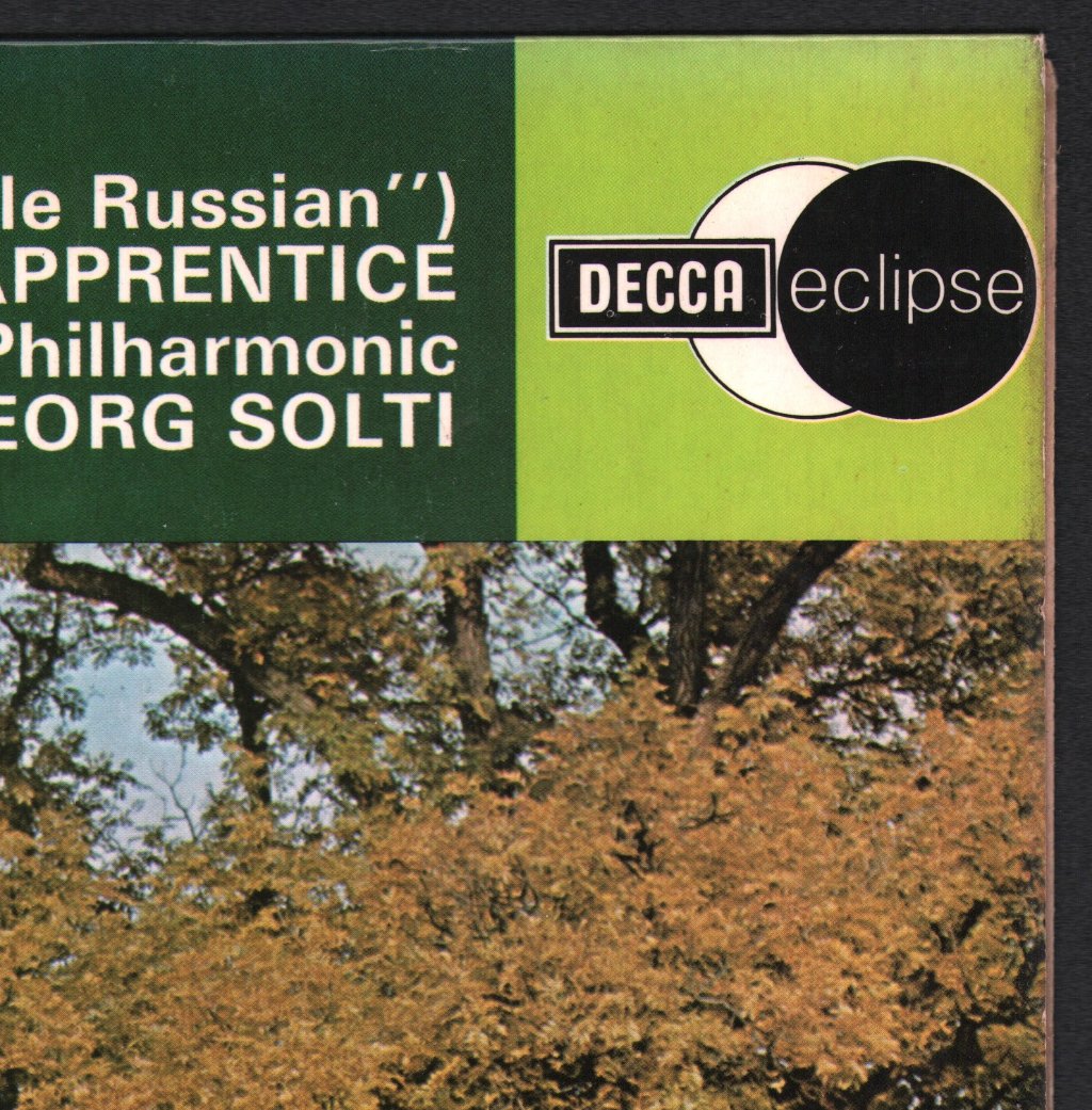 Sir Georg Solti / Paris Conservatoire / Israel Philharmonic - Tchaikovsky - Symphony No. 2, ("Little Russian") / Dukas - Sorcerer's Apprentice - Lp