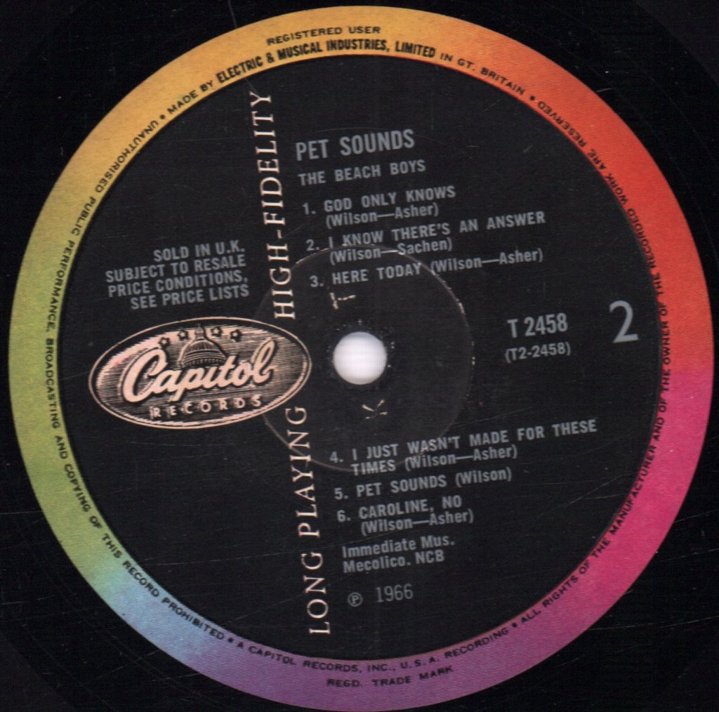 Beach Boys - Pet Sounds - Lp