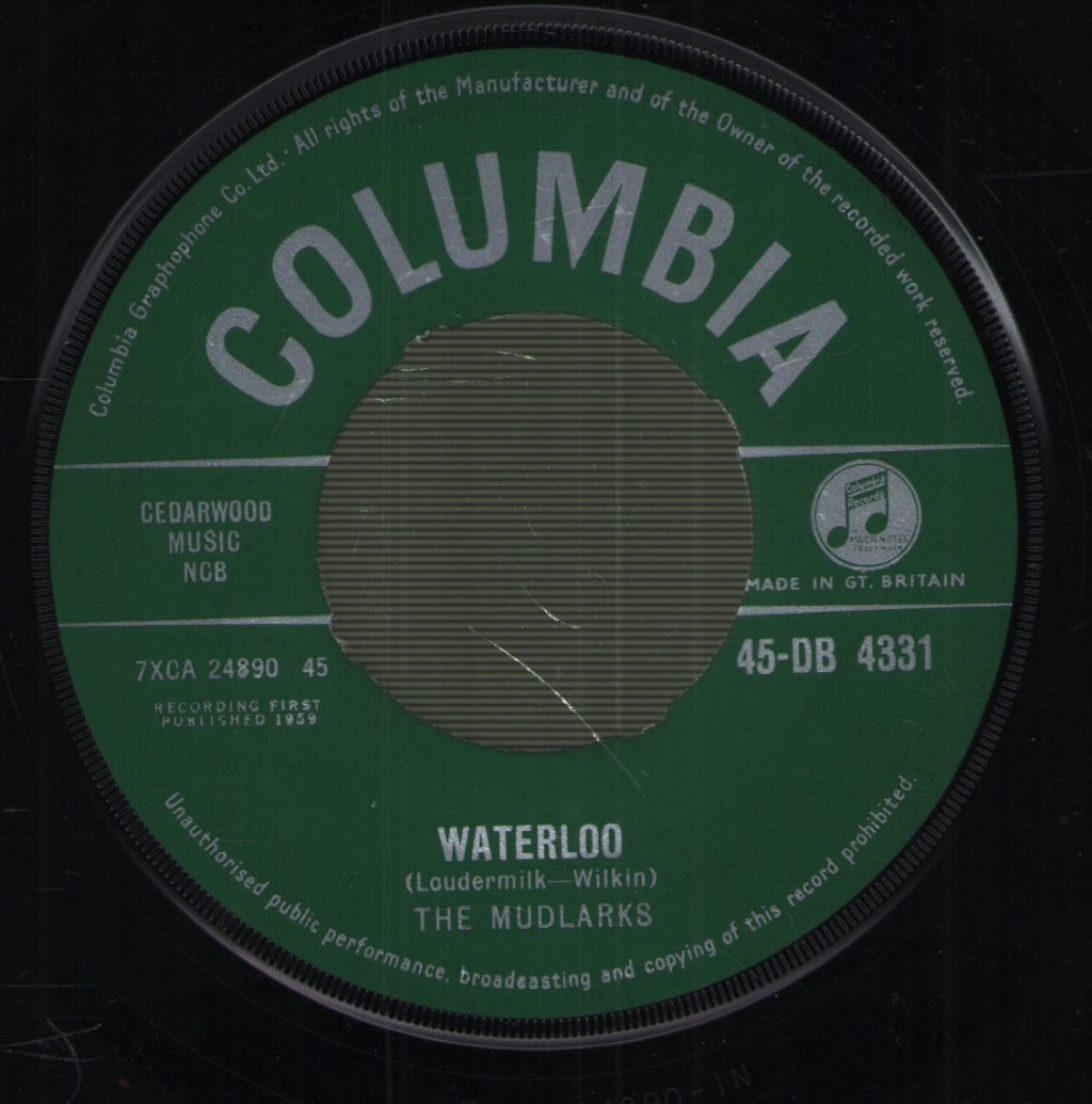 Mudlarks - Waterloo - 7 Inch