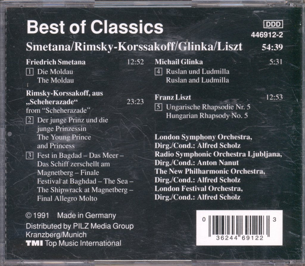Various Artists - Moldau & Other Symphonic Poems - Cd