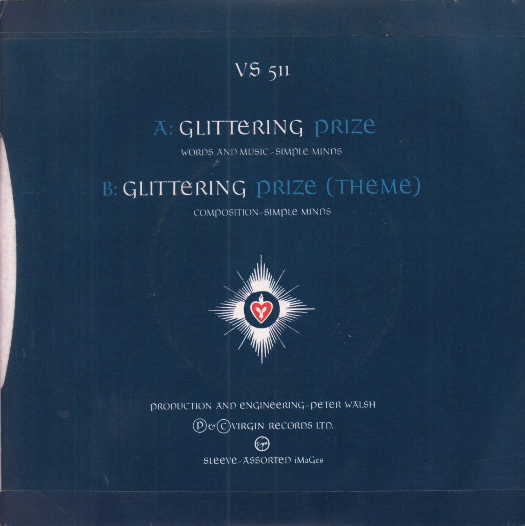 Simple Minds - Glittering Prize - 7 Inch