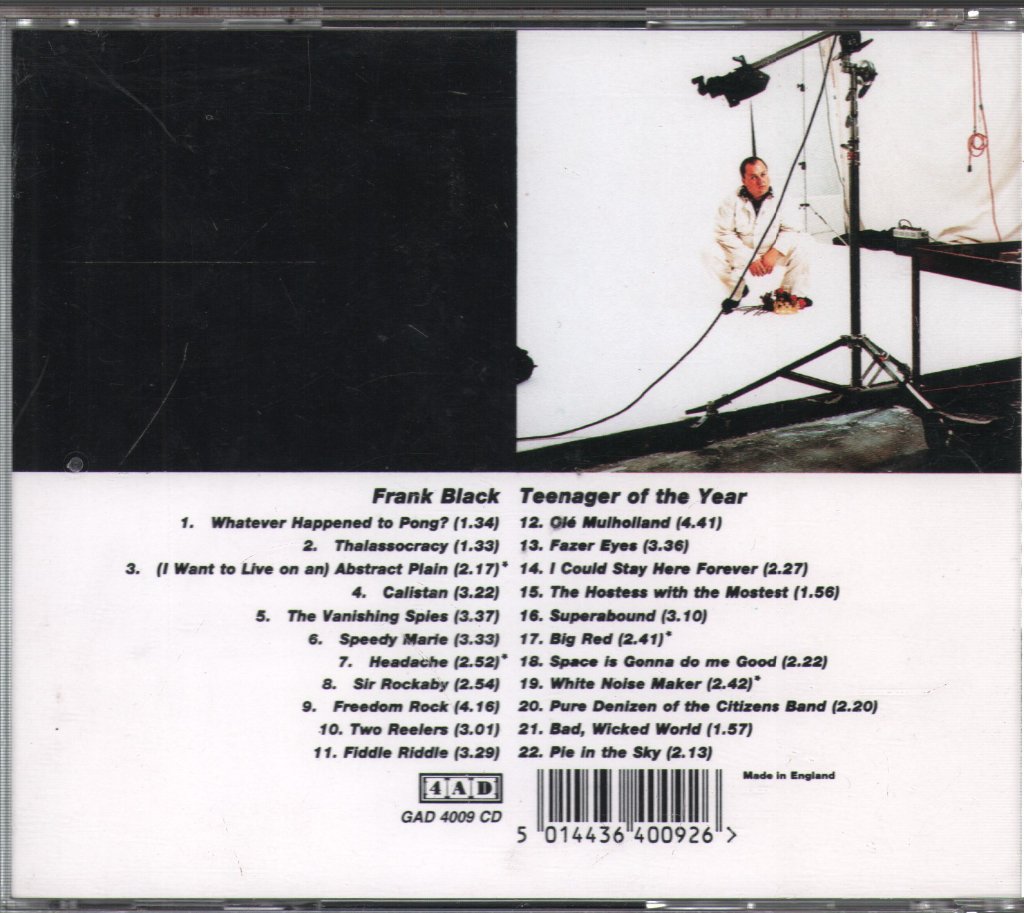 Frank Black - Teenager Of The Year - Cd