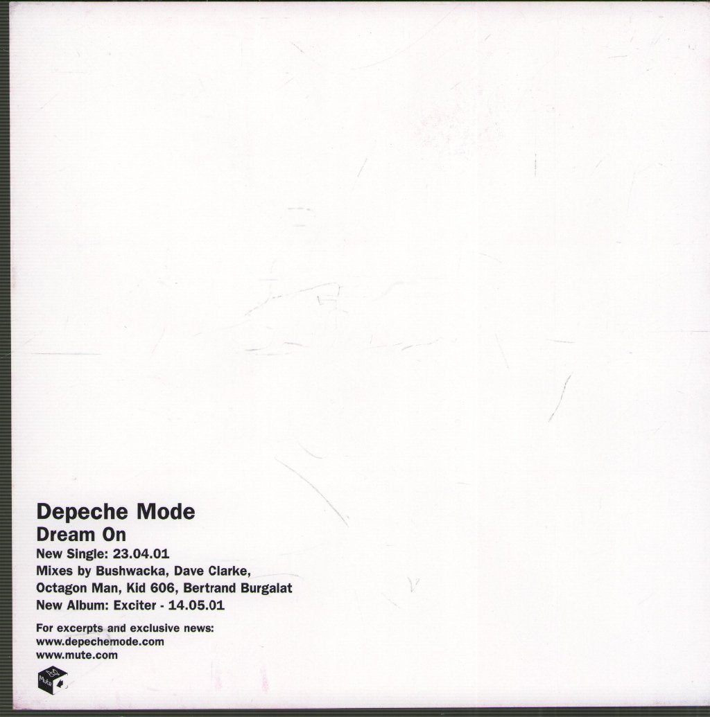 Depeche Mode - Dream On - Card
