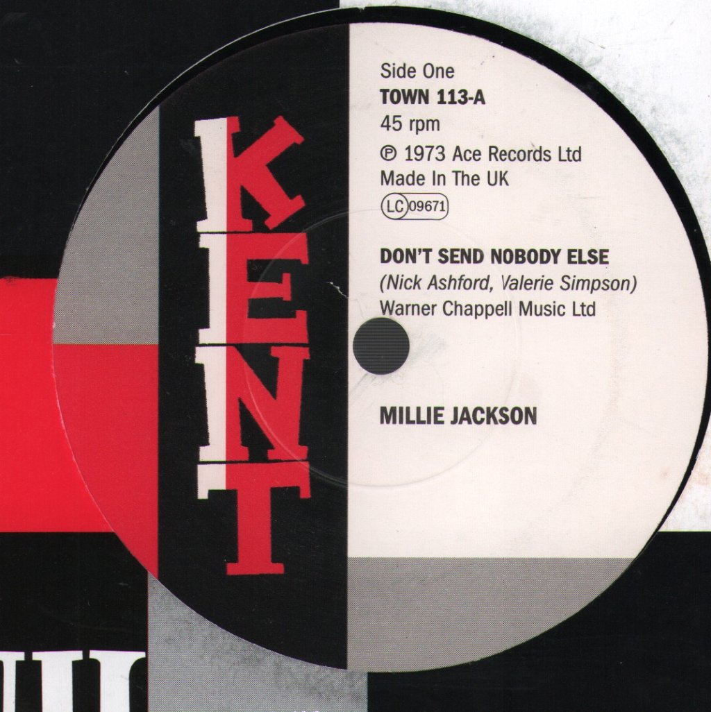 Millie Jackson - Don't Send Nobody Else - 7 Inch