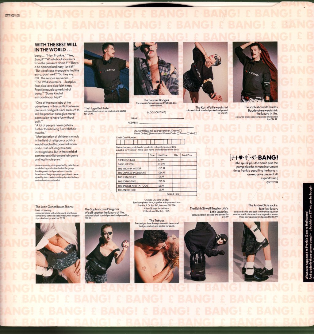 Frankie Goes To Hollywood - Welcome To The Pleasuredome - Double Lp