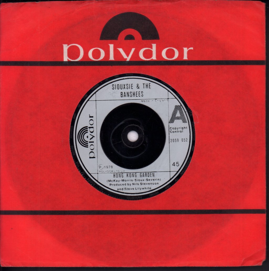 Siouxsie And The Banshees - Hong Kong Garden - 7 Inch