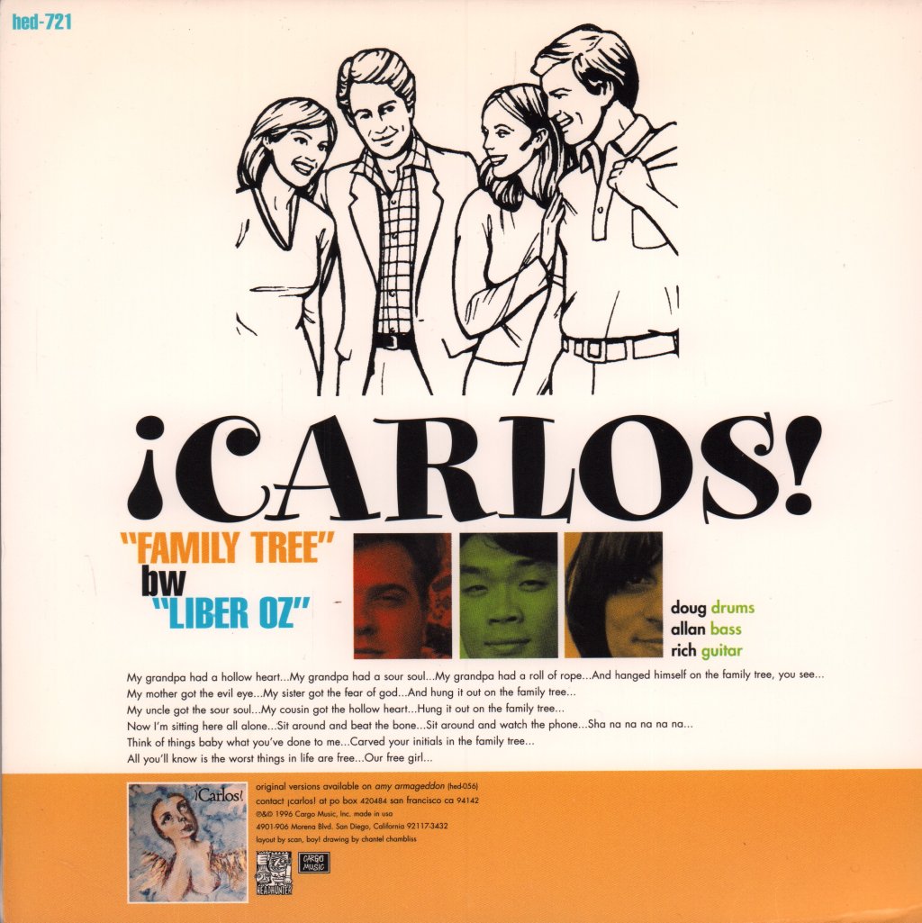 Carlos - Family Tree - 7 Inch