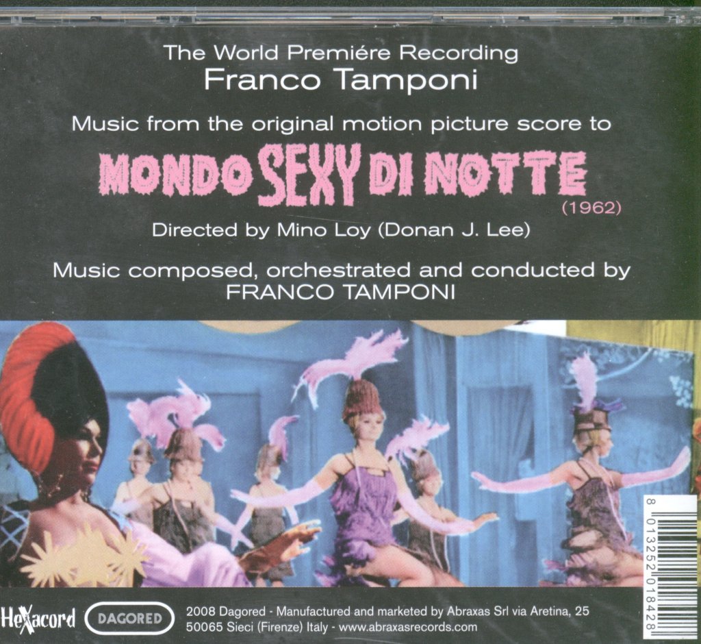 Franco Tamponi - Mondo Sexy Di Notte (Ost) - Cd