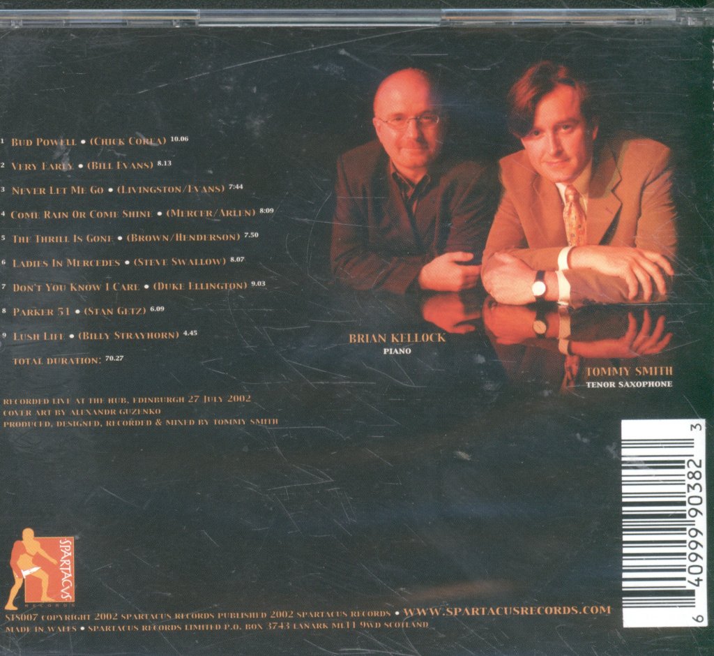 Tommy Smith, Brian Kellock - Bezique - Cd