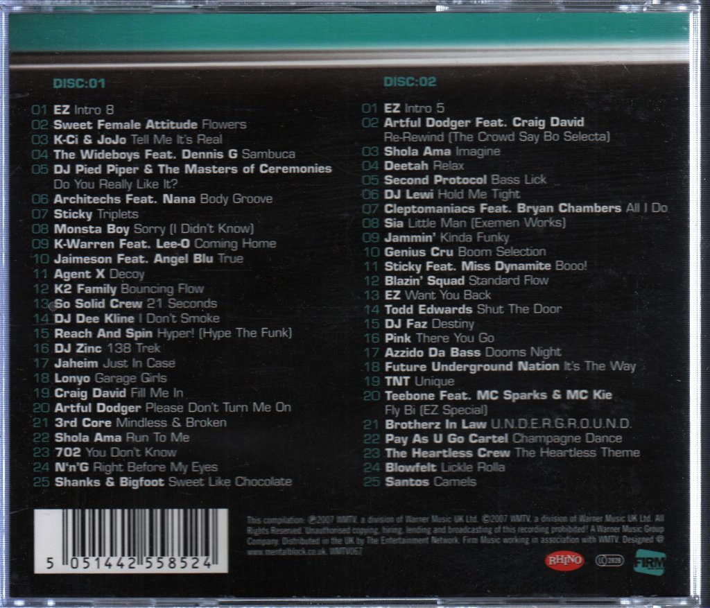 DJ EZ - Pure Garage <<Rewind<< Back To The Old Skool - Cd Set