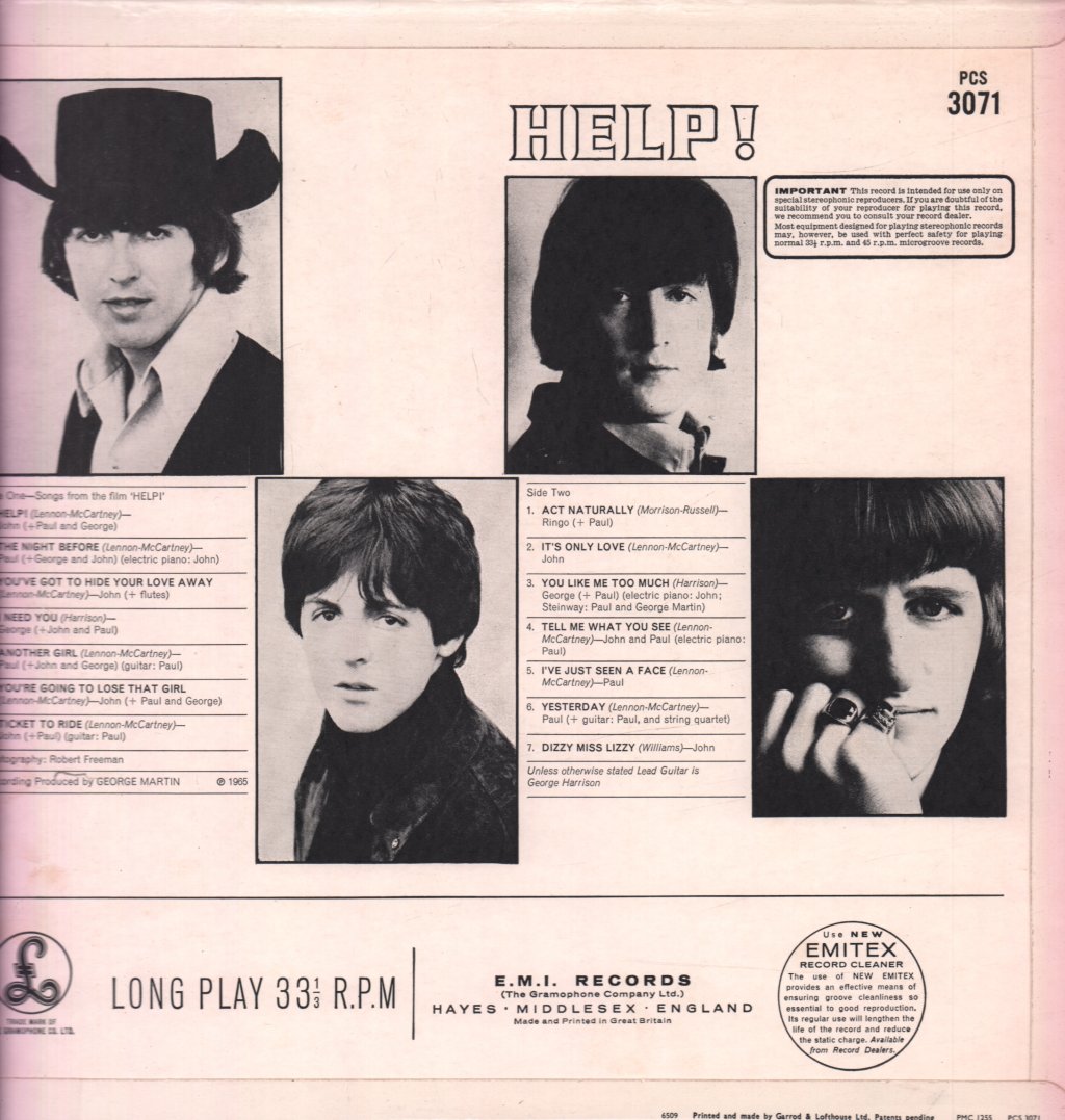 Beatles - Help - Lp