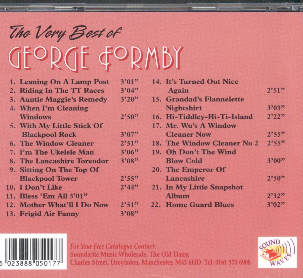 George Formby - Very Best Of George Formby - Cd