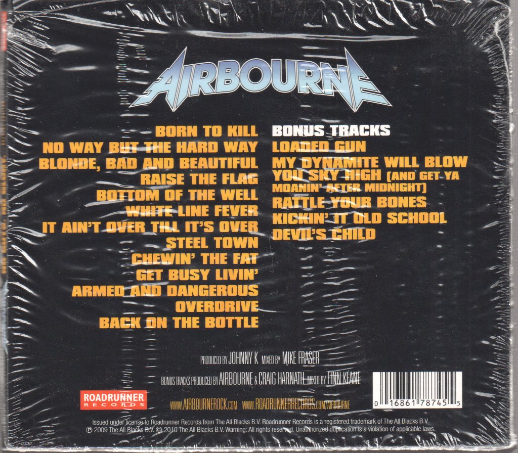 Airbourne - No Guts. No Glory. - Cd