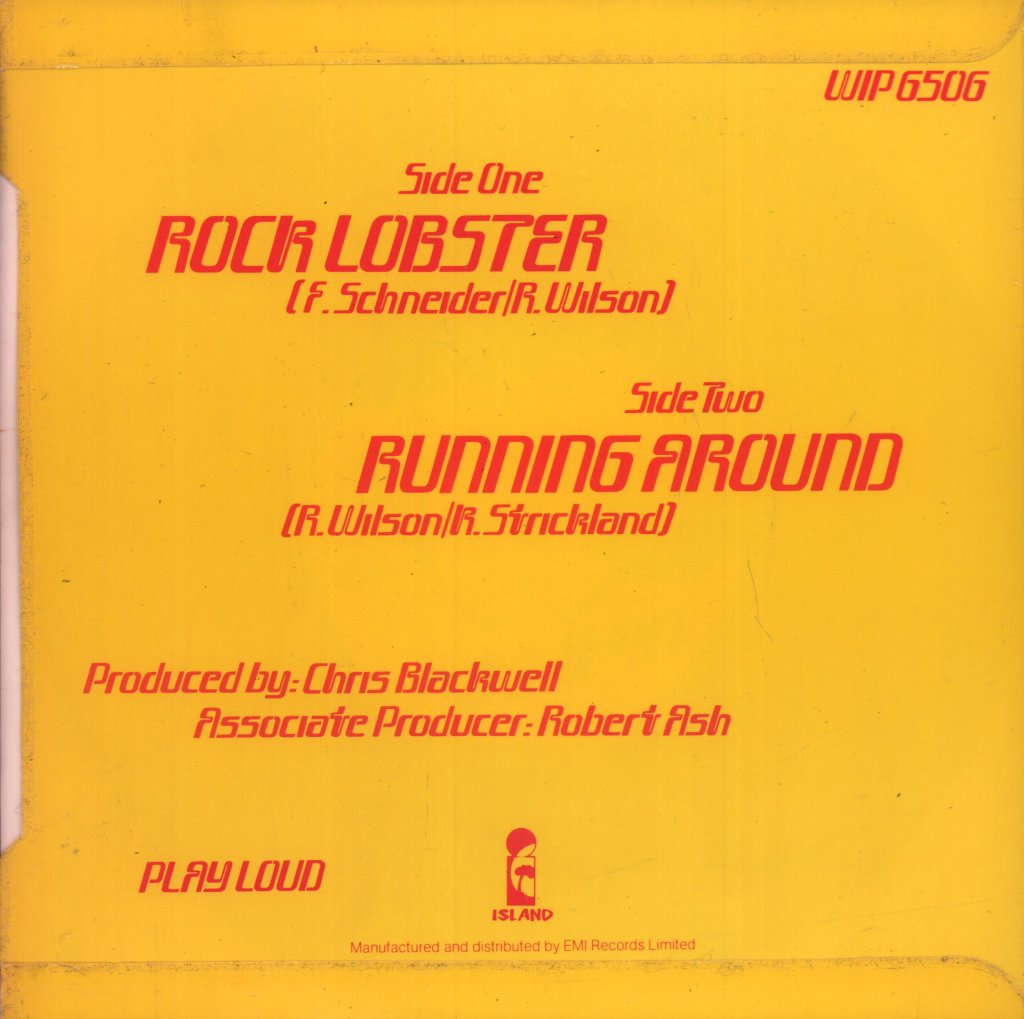 B-52's - Rock Lobster - 7 Inch
