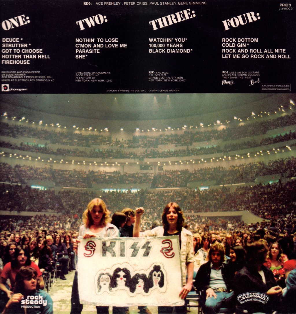 Kiss - Alive! - Double Lp