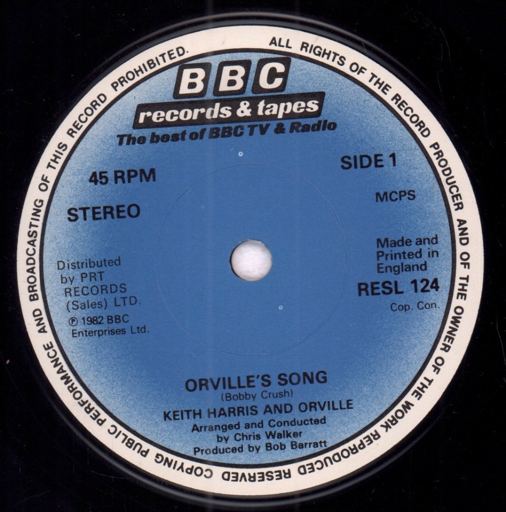 Keith Harris And Orville - Orville's Song - 7 Inch