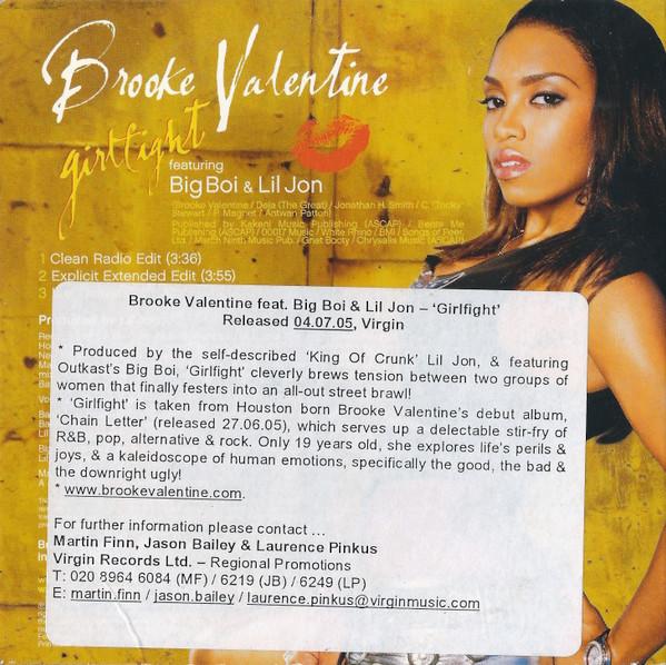 Brooke Valentine - Girlfight - Cd