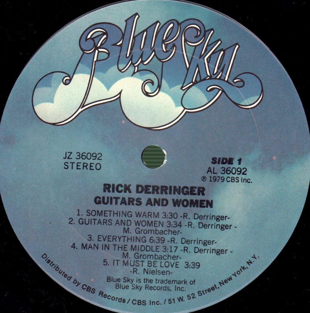 Rick Derringer - Guitars And Women - Lp