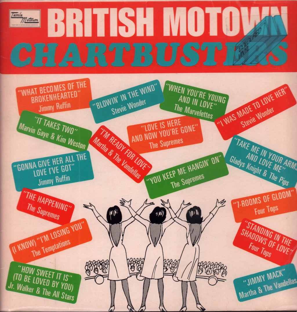 Various Artists - British Motown Chartbusters - Lp