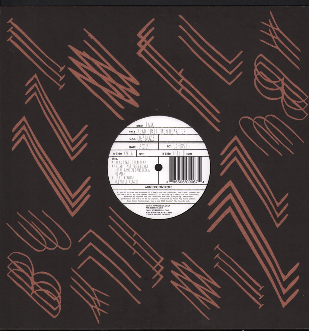 Flowers And Sea Creatures - Head First Then Heart EP - 12 Inch